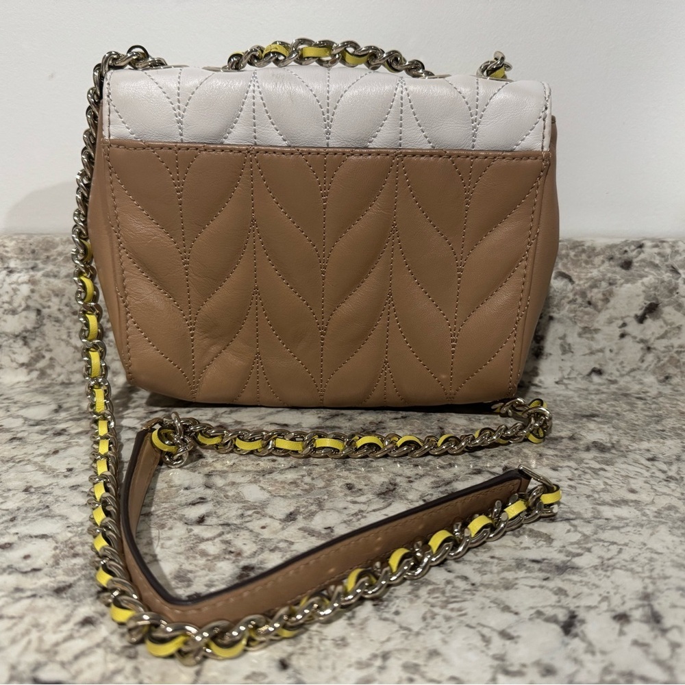 Kate Spade Mini Emelyn Briar Lane Quilted Crossbody bag White Dove multi - Picture 2 of 10